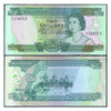 SOLOMON ISLAND 2 DOLLARS 1977 P-5 USED