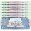 SOMALILAND 500 SOMALILAND SHILLINGS 2011 P-6h UNC x10Pcs