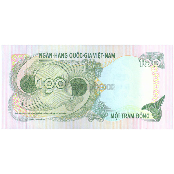 SOUTH VIETNAM 100 DONG 1970 P-26 UNC