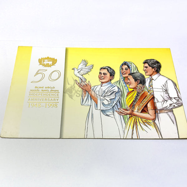 SRI LANKA 200 RUPEES 1998 P-114a UNC POLYMER FOLDER