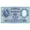 SWEDEN 10 KONER 1953-62 P-43 aUNC