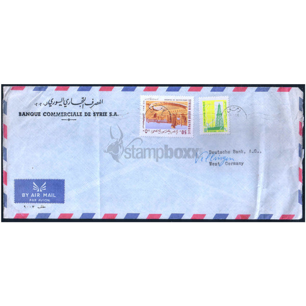 SYRIA INTERNATIONAL USED COVER (FULLY OPENED)