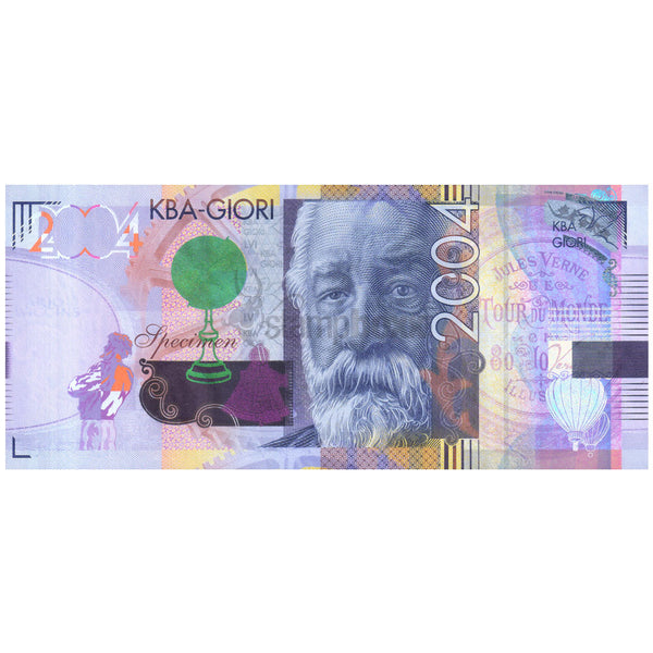 TEST NOTE KBA GIORI - JULES VERNE - SPECIMEN