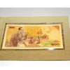 THAILAND 100 BAHT 2011 P-124 UNC WITH FOLDER