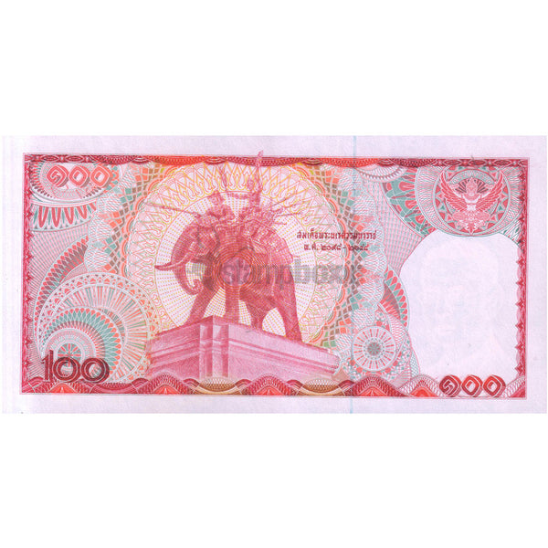 THAILAND 100 BAHT 1978 P-89(9) UNC