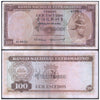 TIMOR 100 ESCUDOS 1959 P-24 USED GRADE