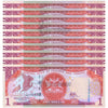 TRINIDAD & TOBAGO 1 DOLLAR 2006 P-46A x10Pcs
