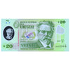 URUGUAY 20 PESOS 2020 P-101 UNC POLYMER