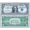 AMERICA 1 DOLLAR SILVER CERTIFICATE 1957 P-419 USED GRADE