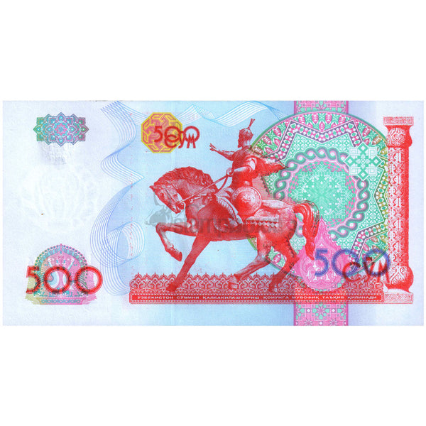 UZBEKISTAN 500 SOM 1999 P-81 UNC