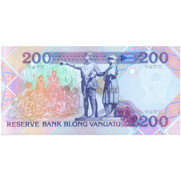 VANUATU 200 VATU 1995 P-8a UNC