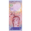 VENEZUELA 10 BOLIVERS 2009 P-90b UNC