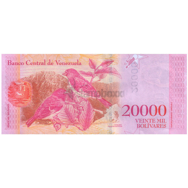 VENEZUELA 20000 BOLIVERS 2017 P-99c UNC