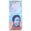 VENEZUELA 2 BOLIVERS 2012 P-88e UNC