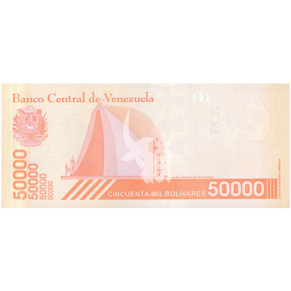 VENEZUELA 50000 BOLIVARES 2019 P-117 UNC