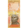 VENEZUELA 5 BOLIVERS 2011 P-89d UNC