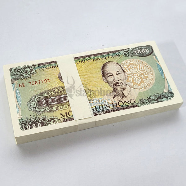 VIETNAM 1000 DONG 1988 P-106 UNC BUNDLE