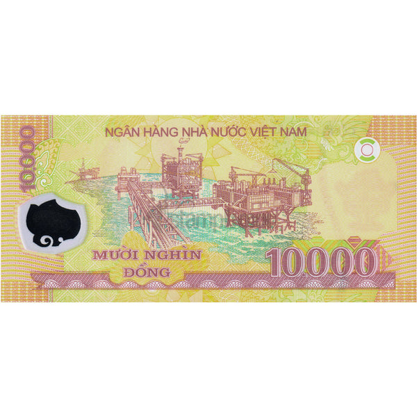VIETNAM 10000 DONG 2006-17 P-119 UNC POLYMER