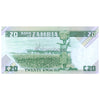 ZAMBIA 20 KWACHA 1980-88 P-27e UNC