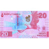 ZAMBIA 20 KWACHA 2024 P-63 UNC