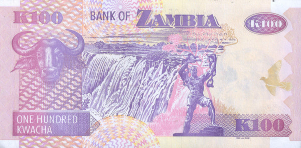 ZAMBIA 100 KWACHA 2009 P-38h UNC