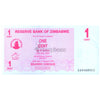 ZIMBABWE 1 CENT 2007P-33 UNC