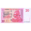 ZIMBABWE 20 DOLLARS 2007 P-68 UNC