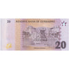 ZIMBABWE 20 ZiG 2026 P-W116 UNC