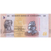 ZIMBABWE 20 ZiG 2026 P-W116 UNC