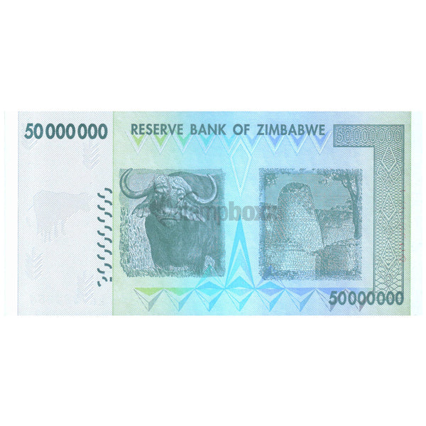 ZIMBABWE 50 000 000 (50 MILLIONS) 2008P-79 UNC