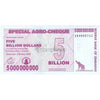 ZIMBABWE 5 000 000 000 (5 BILLION) DOLLARS 2008 P-61 UNC