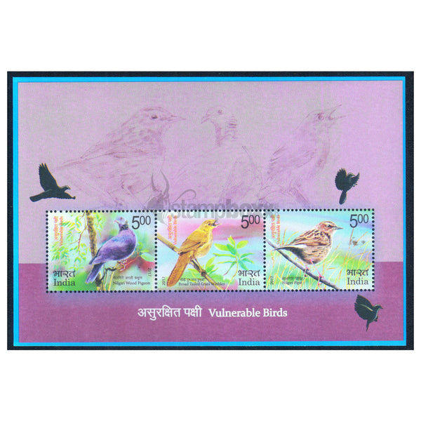 INDIA M/S - VULNERABLE BIRDS 2017 v3 MNH