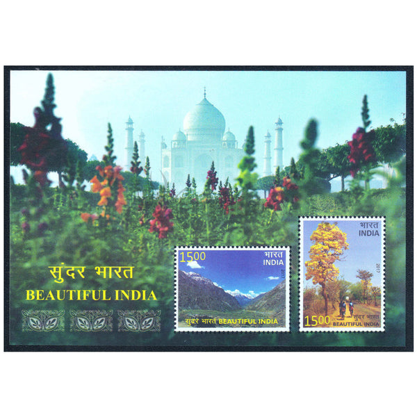 INDIA M/S - BEAUTIFUL INDIA 2017 v2 MNH