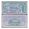 AMERICA - MILITARY ISSUE 25 CENTS 1961-64 P-M45 USED GRADE