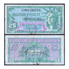 AMERICA - MILITARY ISSUE 25 CENTS 1961-64 P-M45 USED GRADE