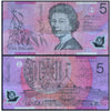AUSTRALIA 5 DOLLARS 1995 P-51a VF GRADE POLYMER USED GRADE