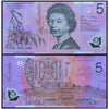 AUSTRALIA 5 DOLLARS 2007 P-57e USED GRADE POLYMER USED GRADE