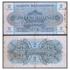 AUSTRIA 2 SHILLINGS 1944 P-104 USED GRADE