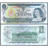 CANADA 1 DOLLAR 1973 P-85c USED GRADE