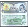 CANADA 1 DOLLAR 1973 P-85c USED GRADE