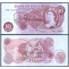 ENGLAND 10 SHILLINGS 1960-70 P-373 USED GRADE