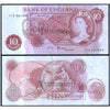 ENGLAND 10 SHILLINGS 1960-70 P-373 USED GRADE
