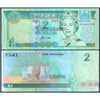 FIJI 2 DOLLARS 1995 P-96b aUNC GRADE