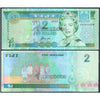 FIJI 2 DOLLARS 1995 P-96b aUNC GRADE
