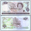 NEW ZEALAND 1 DOLLAR 1981-1992 P-169b XF GRADE