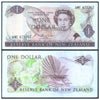 NEW ZEALAND 1 DOLLAR 1981-1992 P-169b XF GRADE