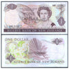 NEW ZEALAND 1 DOLLAR 1981-1992 P-169c USED GRADE