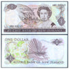NEW ZEALAND 1 DOLLAR 1981-1992 P-169c USED GRADE