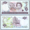NEW ZEALAND 1 DOLLAR 1981-1992 P-169c aUNC GRADE