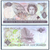 NEW ZEALAND 1 DOLLAR 1981-1992 P-169c USED GRADE